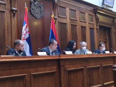 22 October 2021 The address of National Assembly Speaker Ivica Dacic at the sitting of the Committee on Constitutional and Legislative Issues on the amendment of the Constitution of the Republic of Serbia